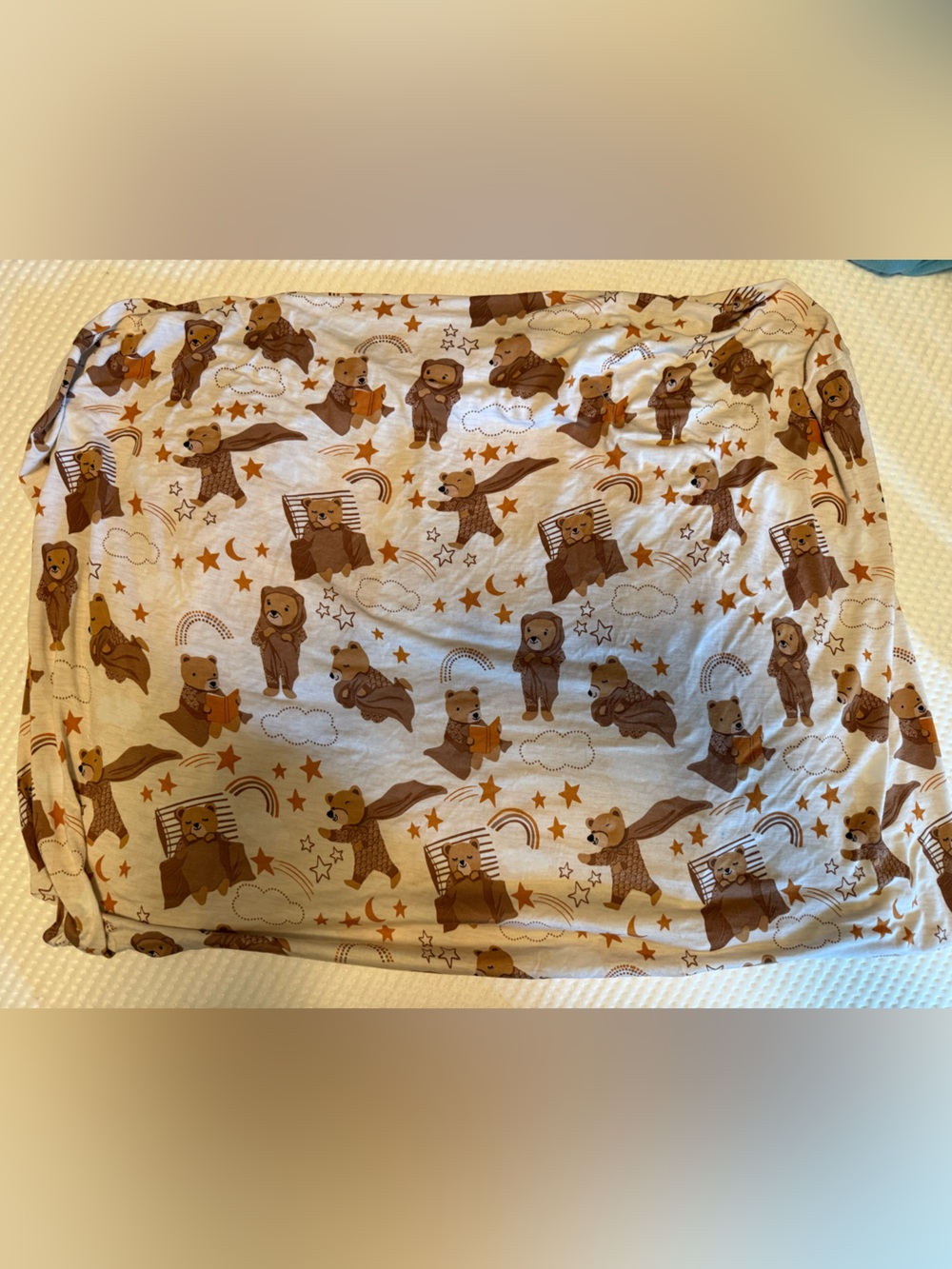 Little Sleepies Bear Crib Sheet